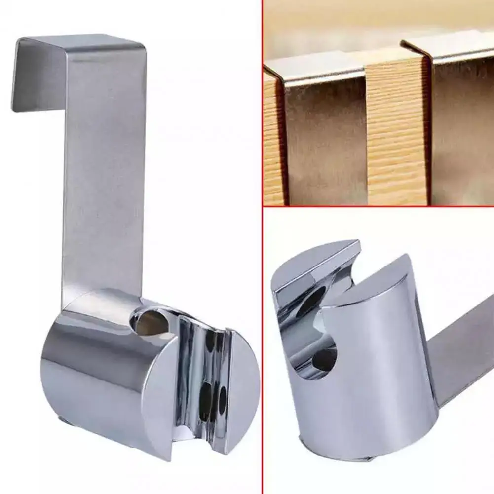 

Fine Workmanship Silver Color Handheld Bidet Sprayer Holder Bathroom Accessories