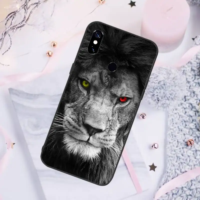 

Lion tiger animal cool Phone Case For Xiaomi Redmi note 7 8 9 pro 8T 9S Mi Note 10 Lite pro