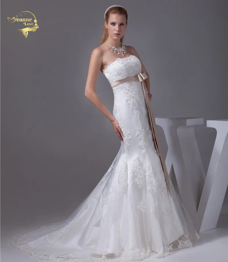 2021 Новое поступление Свадебные платья для девочек Robe De Mariage Тюль Кружева бисерная