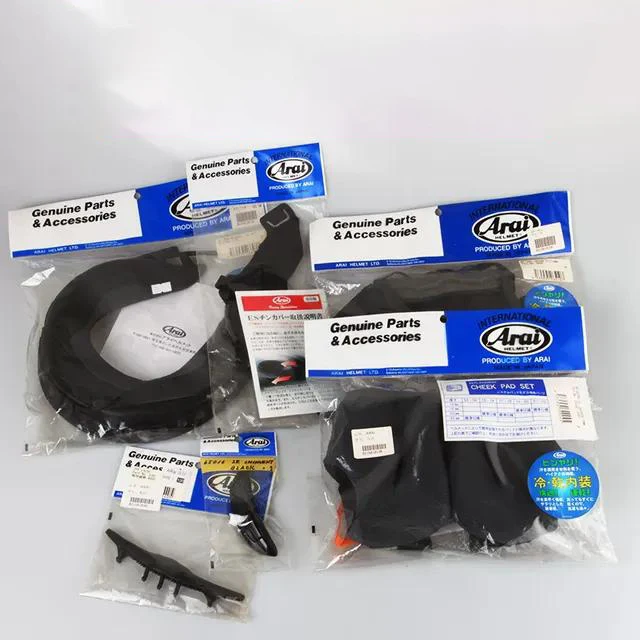 Оригинальный ARAI шлем ремонт части и аксессуары/головной вкладыш/Cheekpad наборы/шеи