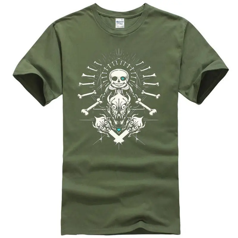 Hsuail Мужская футболка с дизайном Sans Undertale рисунком унисекс новая модная свободный