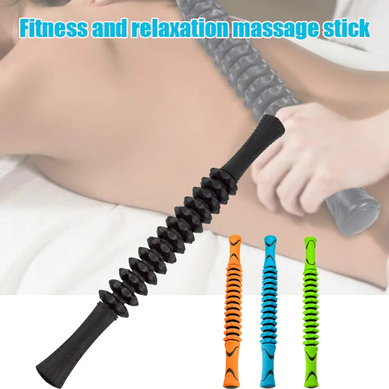 

Newly Muscle Relief Massager Yoga Gear Roller Stick Body Massage Relax Tools for Athletes Trainer