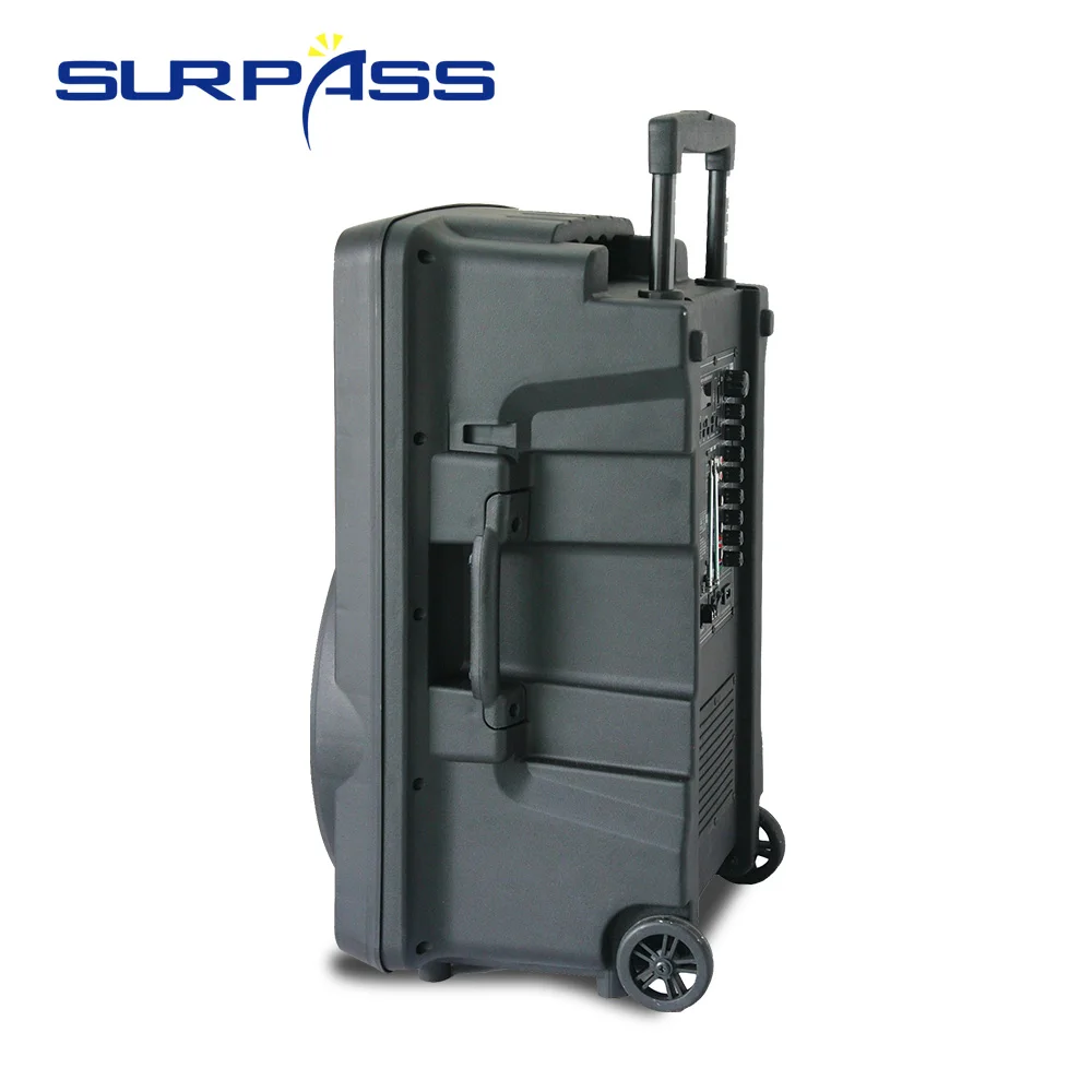 Портативный караоке Bluetooth сабвуфер динамик 10 дюймов перезаряжаемая батарея с