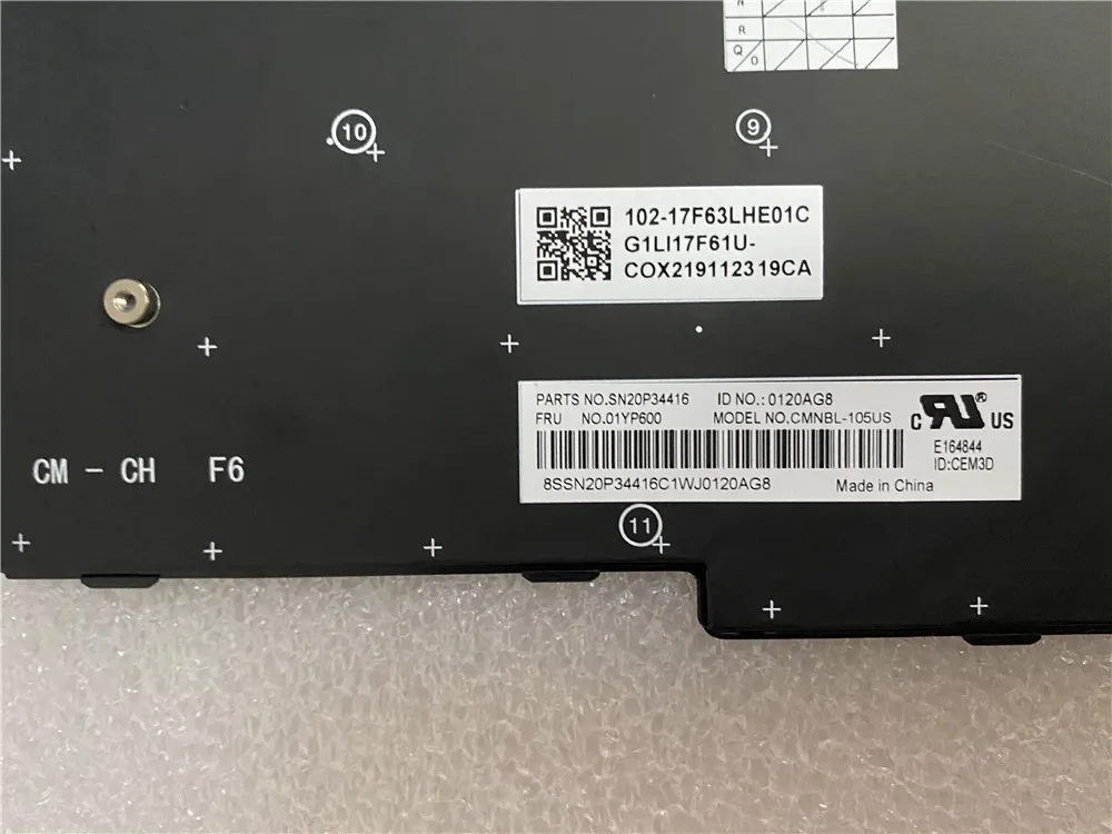 Новый и оригинальный ноутбук Lenovo ThinkPad E580 P52 L580 P72 T590 P53s E590 L590 P53 P73 клавиатура с