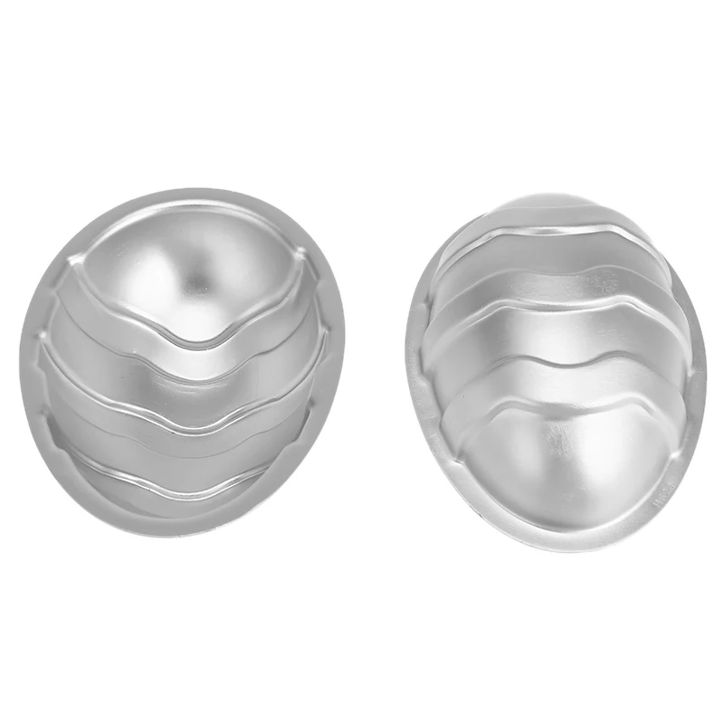 

1Pair Aluminium Alloy 3D Bath Bomb Molds DIY Tool Salt Ball Homemade Crafting Mould Semicircle Sphere Shell Bath Accessories