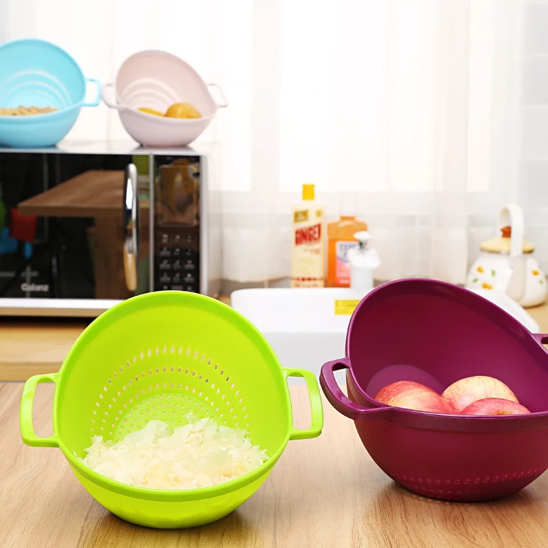 Плотная Очищающая машина для овощей сито промывки риса чаша фруктов корзина