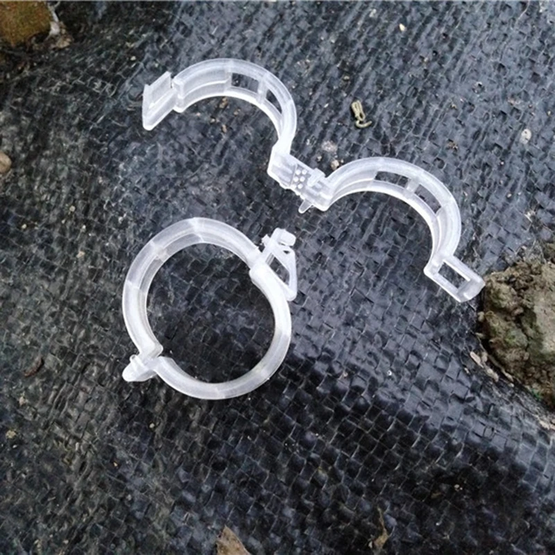 Многоразовые пластиковые зажимы для растений поддержка подключения защита