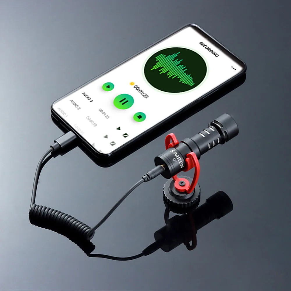 Кабель адаптер Ulanzi Sairen TRS To TRS/ TRRS Y Splitter/TRS to Type C для Rode видеосъемки Boya кабель