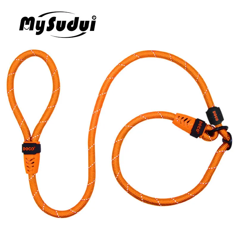 MySudui Светоотражающий Поводок для собак нейлоновый ремень поводок бега светится в