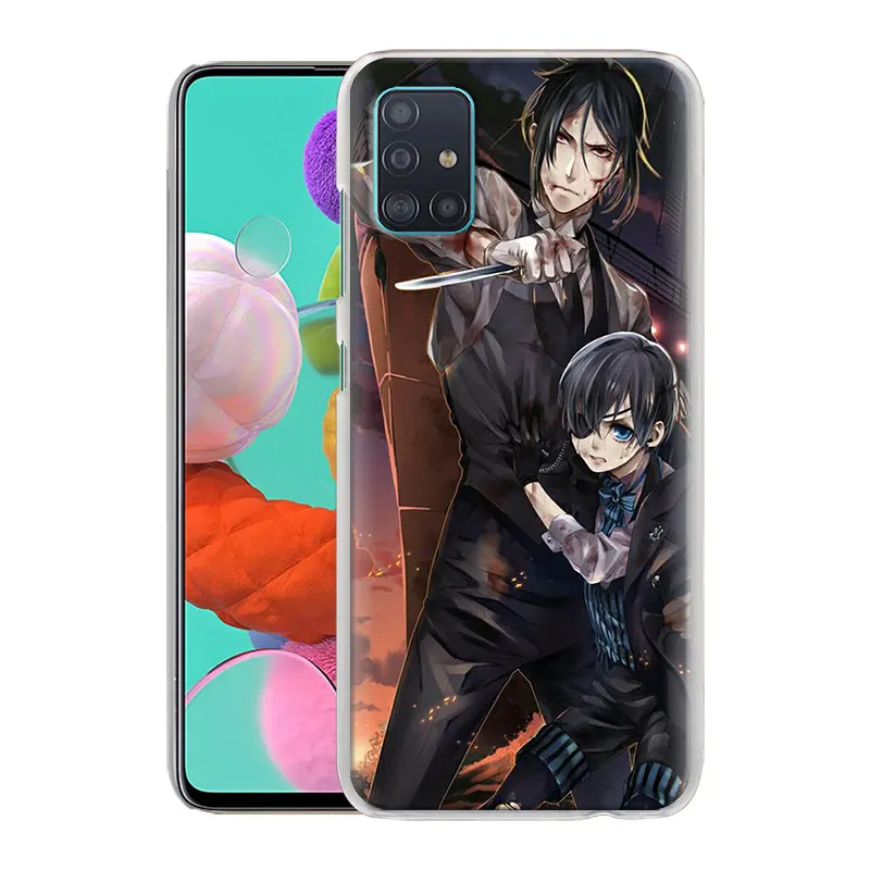 Phone Case Coque for Samsung Galaxy A51 A71 A10 A10e A10s A20 A30 A40 A50 A70 S A91 Hard Cover Anime Butler Kuroshitsuji | Мобильные