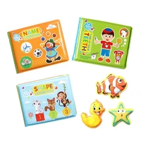baby bath toys books soft waterproof books baby learning and bb sound bath time toys for toddlers infants boys and girls