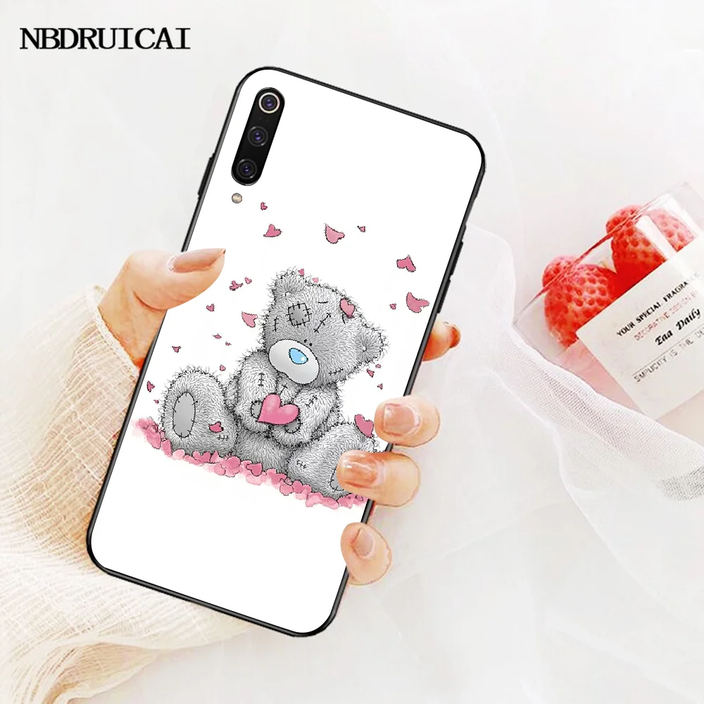 Мягкий черный чехол для телефона PENGHUWAN Tatty Teddy Bear Redmi Note 8 8A 7 6 6A 5 5A 4 4X 4A Go Pro Plus Prime |