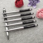 Стилус для сенсорного экрана 20 шт. в комплекте с логотипом и именем компании или веб-сайтом на металлическом стилусе