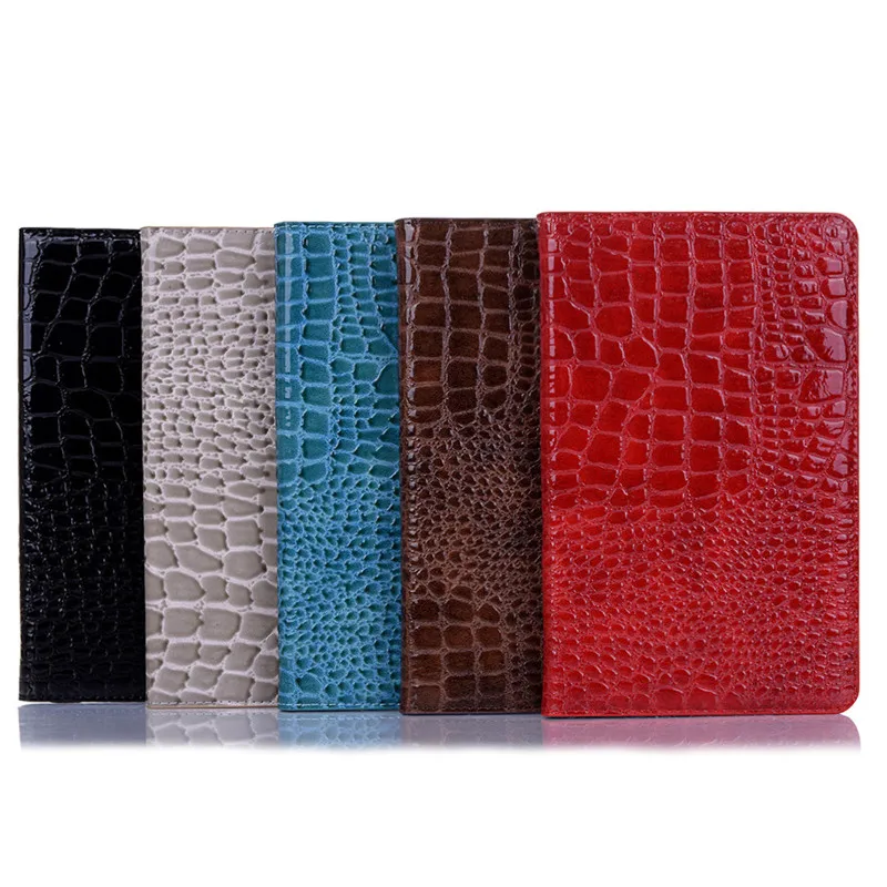 Crocodile Pattern PU Learher Case For Samsung Galaxy Tab A 8.0'' 2019 S Pen Cover SM-P200 SM-P205 Funda Capa | Компьютеры и