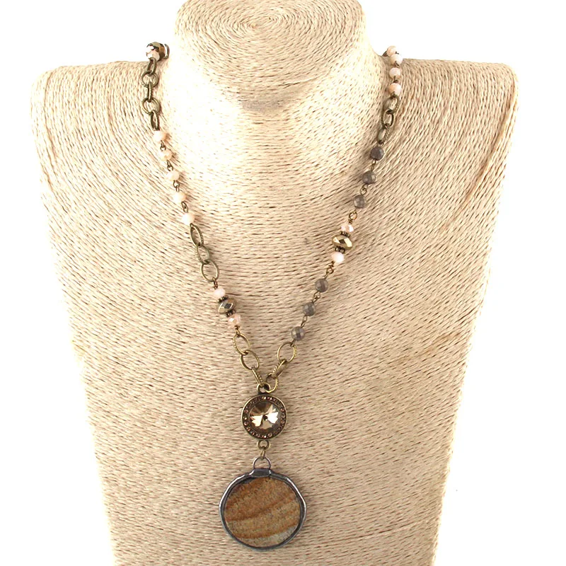 MOODPC модные богемные ювелирные украшения в этническом стиле античный камень