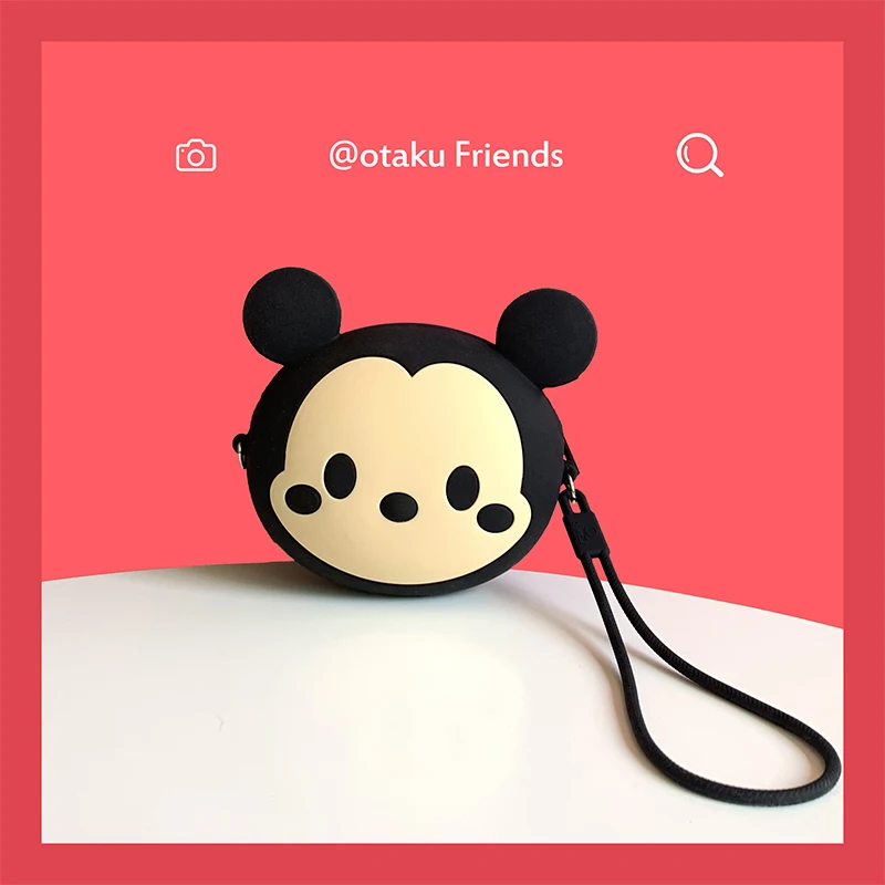 Новинка модный мини кошелек для монет женские милые Мультяшные сумки на плечо с