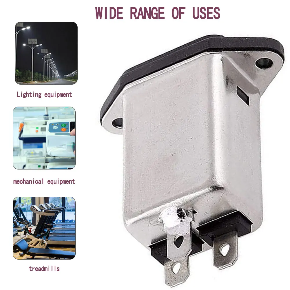 

EMI RFI Filter Power Line Conditioner Noise Suppressor CW1D-10A-T 10A For Electronic Equipment Suppressor Noise Filter