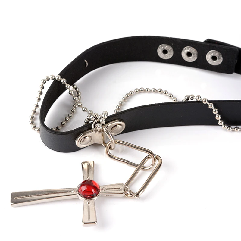 Аниме Розарио + Вампир РозаВам Мока Акашия Девочки Косплей Кросс-чокер Ожерелье Модная Панк-ювелирная Подарок.