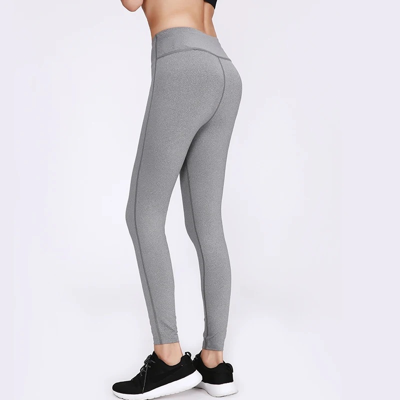 Женские Штаны Для Йоги эластичные спортивные Леггинсы для фитнеса облегающие