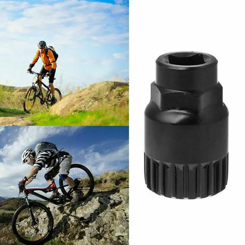

Carbon Steel Bike Bottom Bracket Remover Crank Extractor Puller Removal 20 Tooth