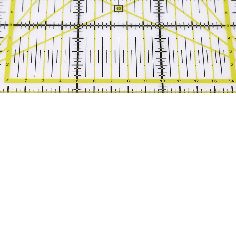 High-grade Acrylic Multi-function Clothing Ruler 15 * 15cm Sewing Patchwork DIY Hand Home Craft Tools 976841 | Дом и сад