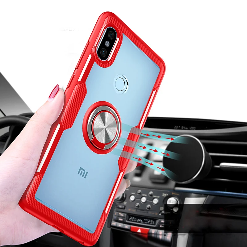 Для Xiaomi Redmi Note 5 Роскошный оригинальный чехол для телефона TPU рамка прозрачный PC