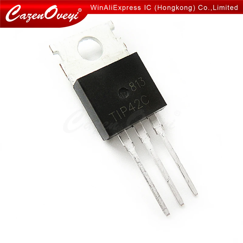 10 шт./лот TIP42 TIP42C TO 220 транзистор PNP Дарлингтон 6A / 100V новый оригинальный в