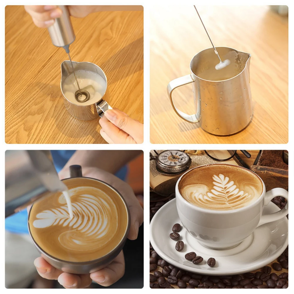 С возможностью зарядки по Usb Нержавеющая сталь Электрический венчик для