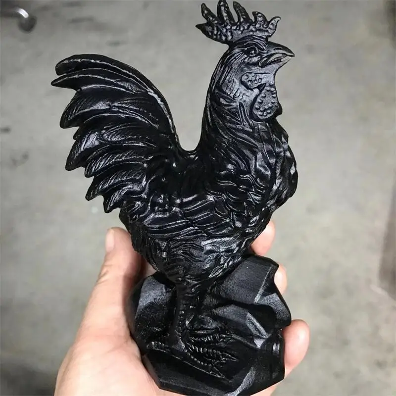 

Высококачественные Кристальные обсидиановые петушиные кварцевые лечебные камни драгоценные камни для украшения дома