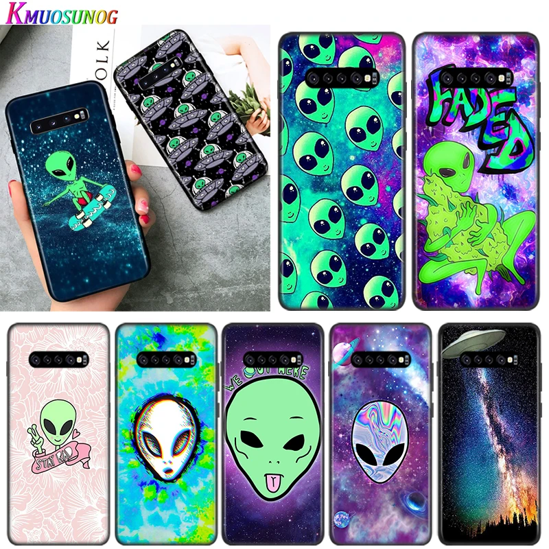 Alien UFO ET For Samsung Galaxy Note 20 10 9 8 S30 S10 S10E S9 S8 S7 S6 Edge Ultra Plus Pro Lite Phone Case