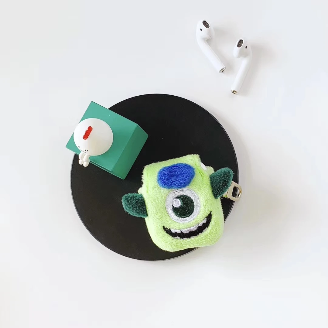 3D мультфильм для Airpods силиконовый стежок чехол для Apple Air pods милый чехол для гарнитуры наушников чехол для Earpods аксессуары