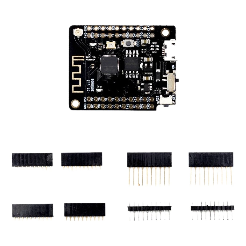

Wifi Bluetooth-модуль MINI32 V2.0.13 ESP32 Rev1 с контактами PR