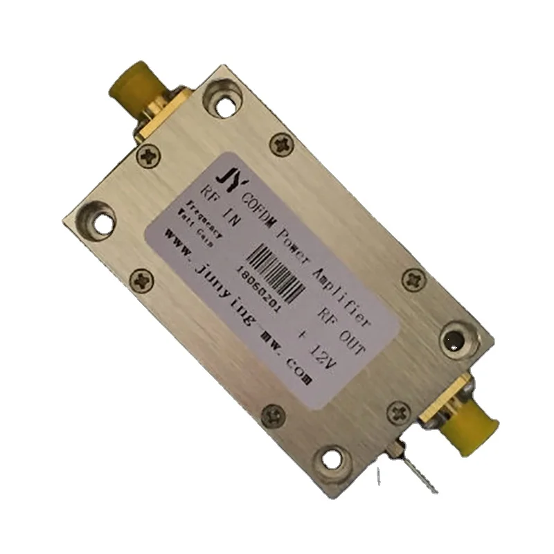 

1W 12V 100-550M Linear Power Amplifier RF Power Amp Module For UAV COFDM Digital Image Transmission