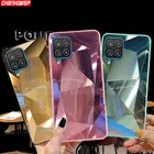 Для Samsung Galaxy A12 A32 A42 чехол SM-A125FDSN диаманта Bling Зеркало Обложка для Samsung 12 Большие размеры 32-42, 5G блестящие мягкие чехлы для телефонов