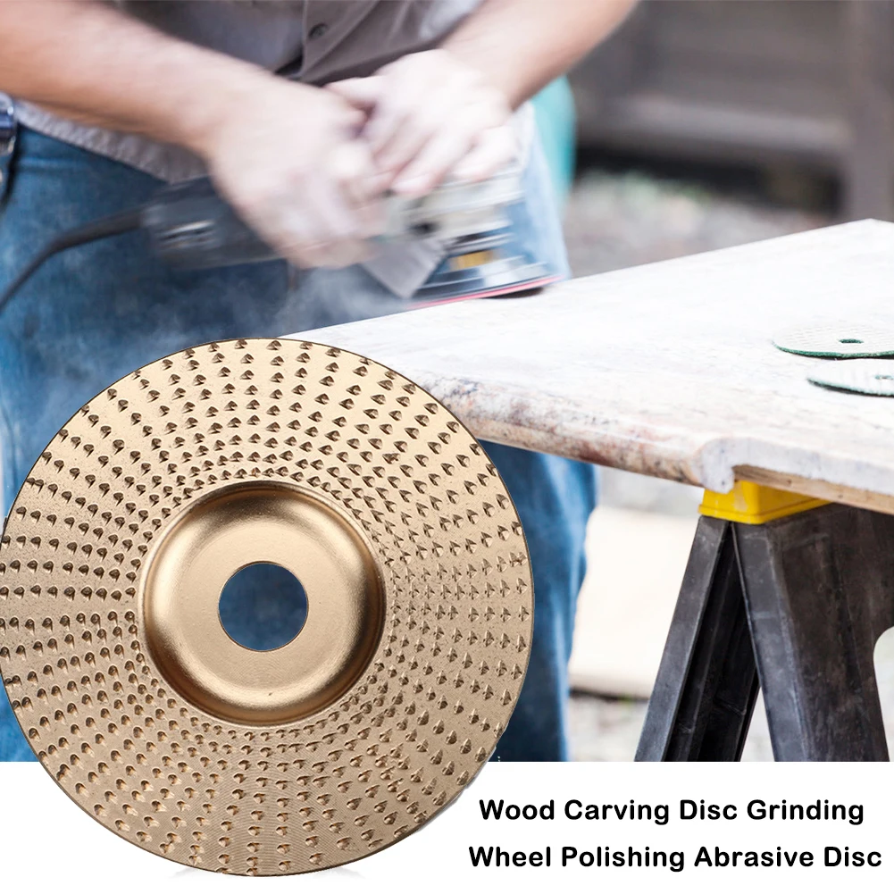 

Wood Angle Grinding Wheel Sanding Carving Rotary Tool Abrasive Disc For Angle Grinder Tungsten Carbide 16mm Shaping