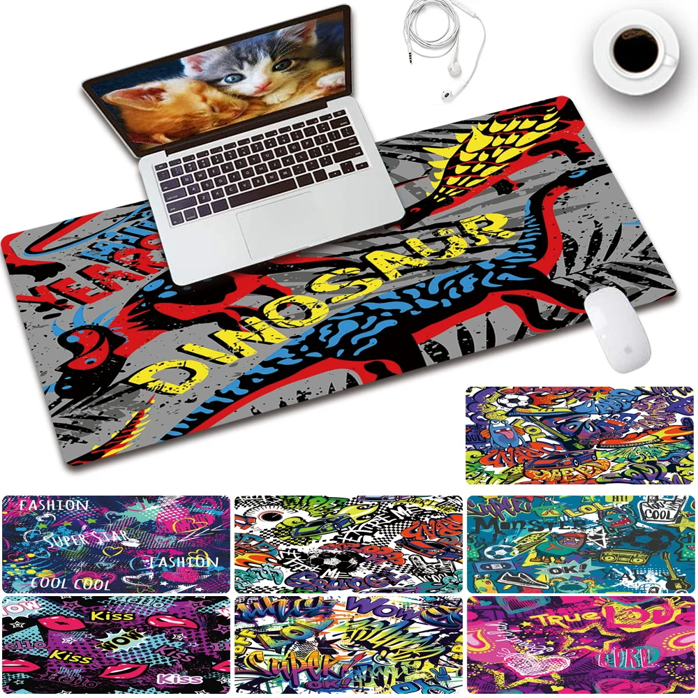 Коврик для мыши игровой компьютерный коврик ноутбука из искусственной кожи