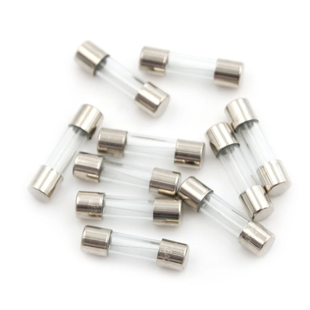 10 шт./лот 1A/1.6A/2A/3A/4A/5A T1.6A 250V Новый плавкий предохранитель со стеклянной трубкой 1 6 А