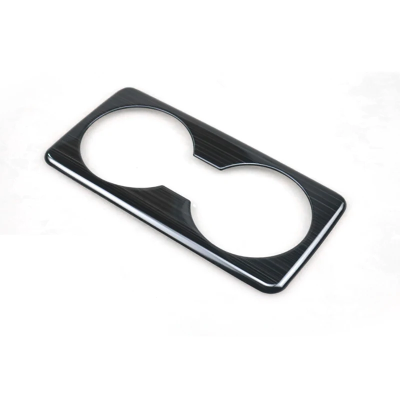 

For Mazda 3 Axela 2019 2020 Car Interior Rear Water Cup Holder Frame Covers Trim Decorative Sticker Accessories