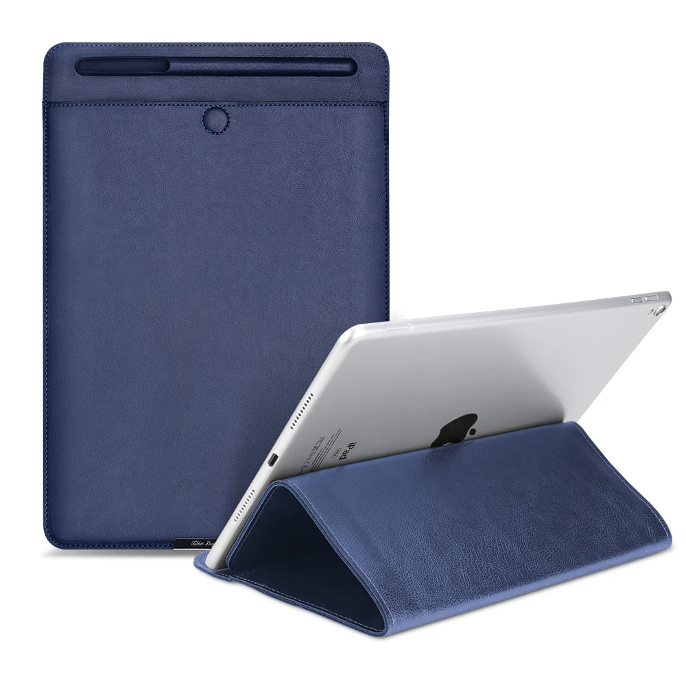 Полиуретановый чехол для ipad Pro 10,5, Сумка с карандашом, Чехол для ipad 9,7 Air 3 2 1 Pro 11, подставка для ipad 10,2