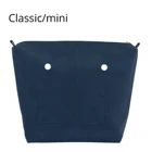 Новинка, подкладка из искусственной кожи, водонепроницаемый нубук, Матовый кожаный внутренний карман на молнии для Obag, Классическая вставка Mini orga для O BAG, женская сумка