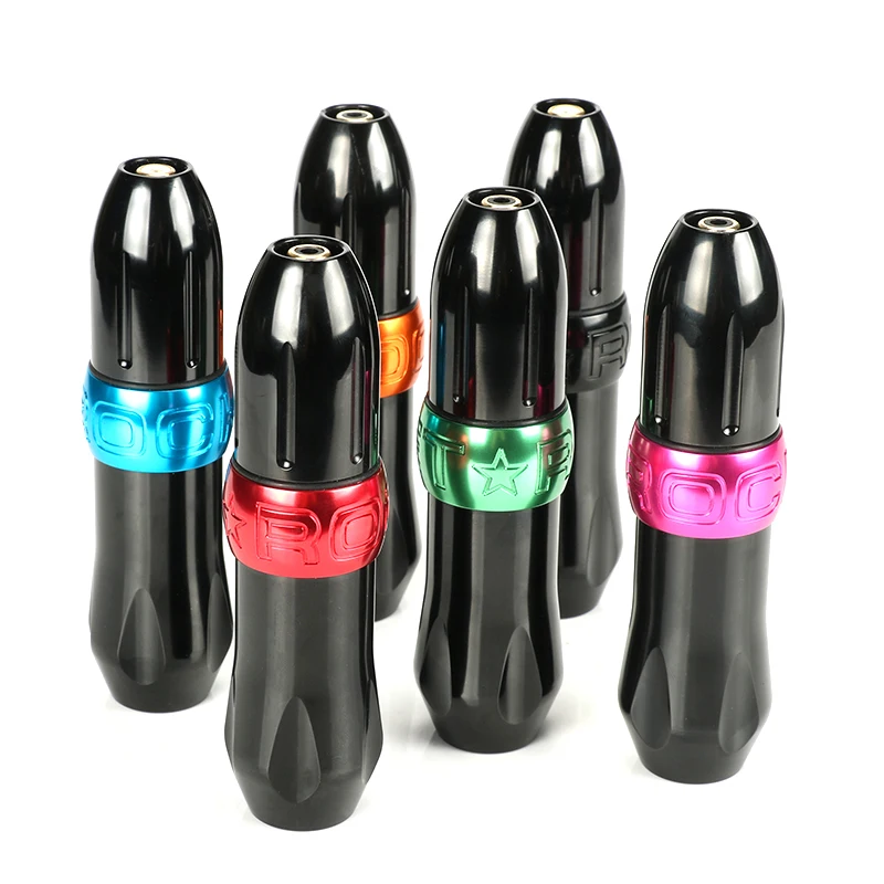 Rocket двигателя татуировки Ручка Ротари Машина Алюминий сплав оборудования для Semi