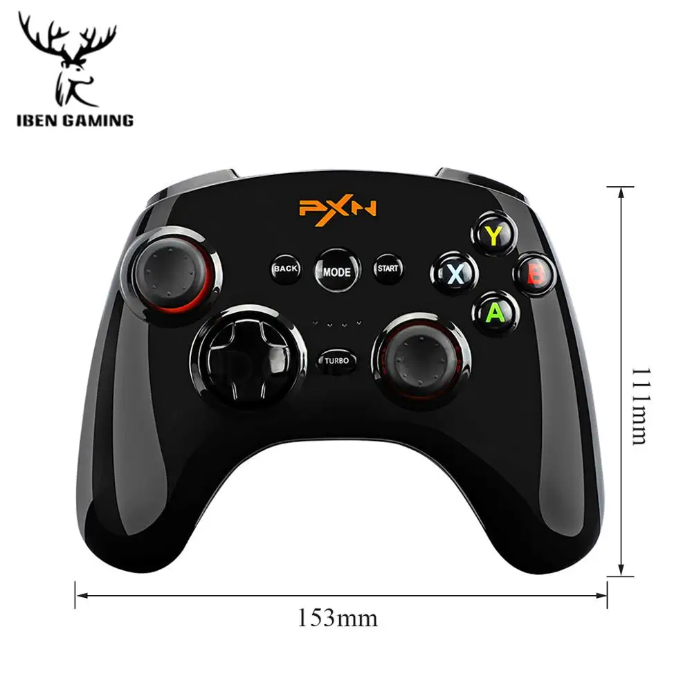PXN-9618 Bluetooth геймпад беспроводной контроллер для ПК ноутбука IOS Android смартфона Steam