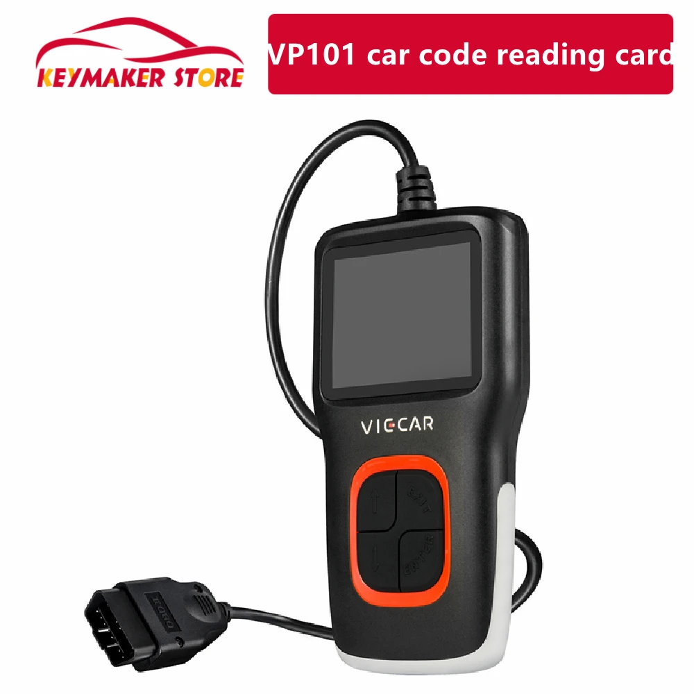 

Автомобильный сканер Viecar VP101 PK ELM 327 в 1 5 CR3001 считыватель кодов автомобиля OBD OBD2 сканер для BMW для Opel Диагностика