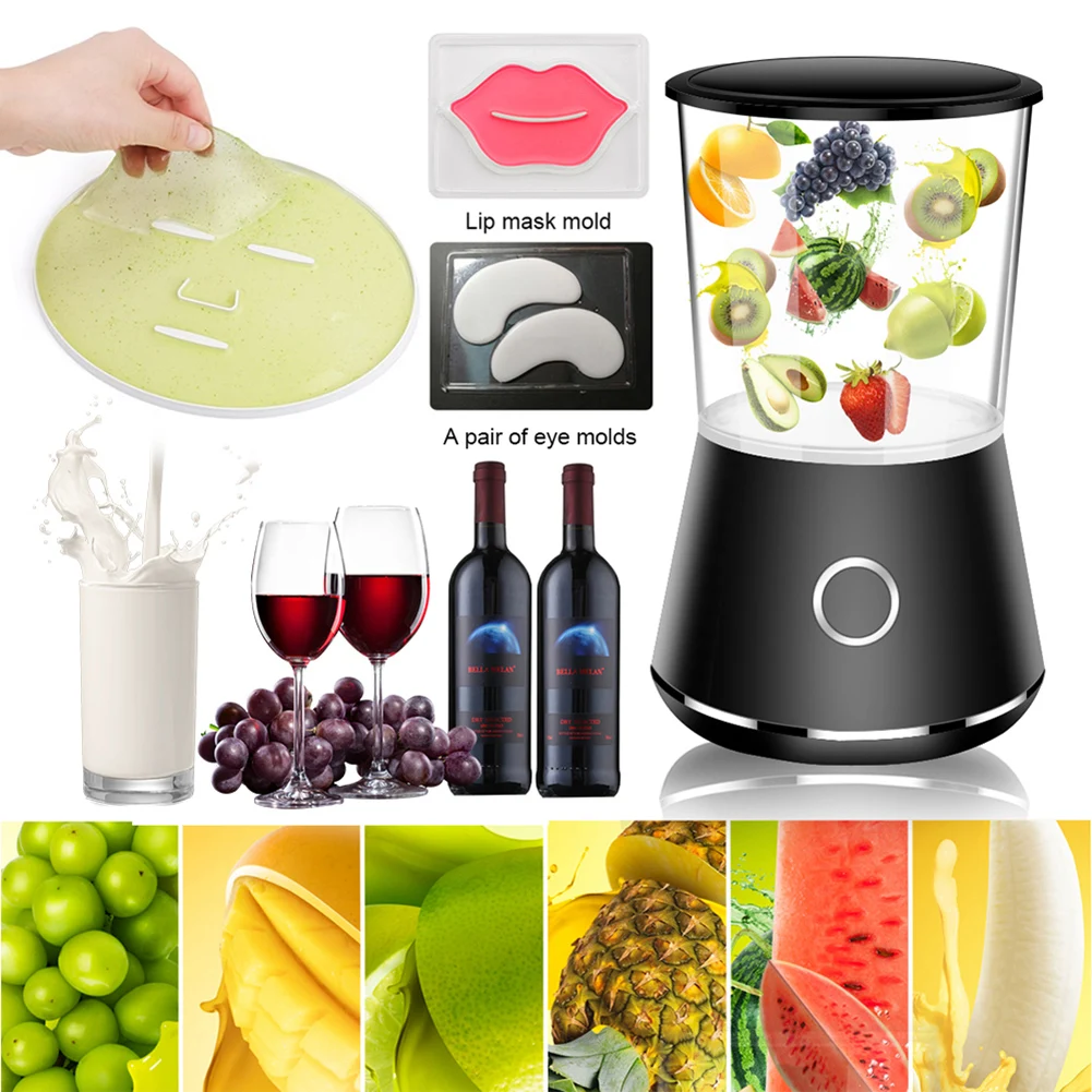 

Facial Mask Machine Fully Automatic Fruit And Vegetable Facial Mask Machine With Eye And Lip Mold DIY Facial Mask Tool Skin Care