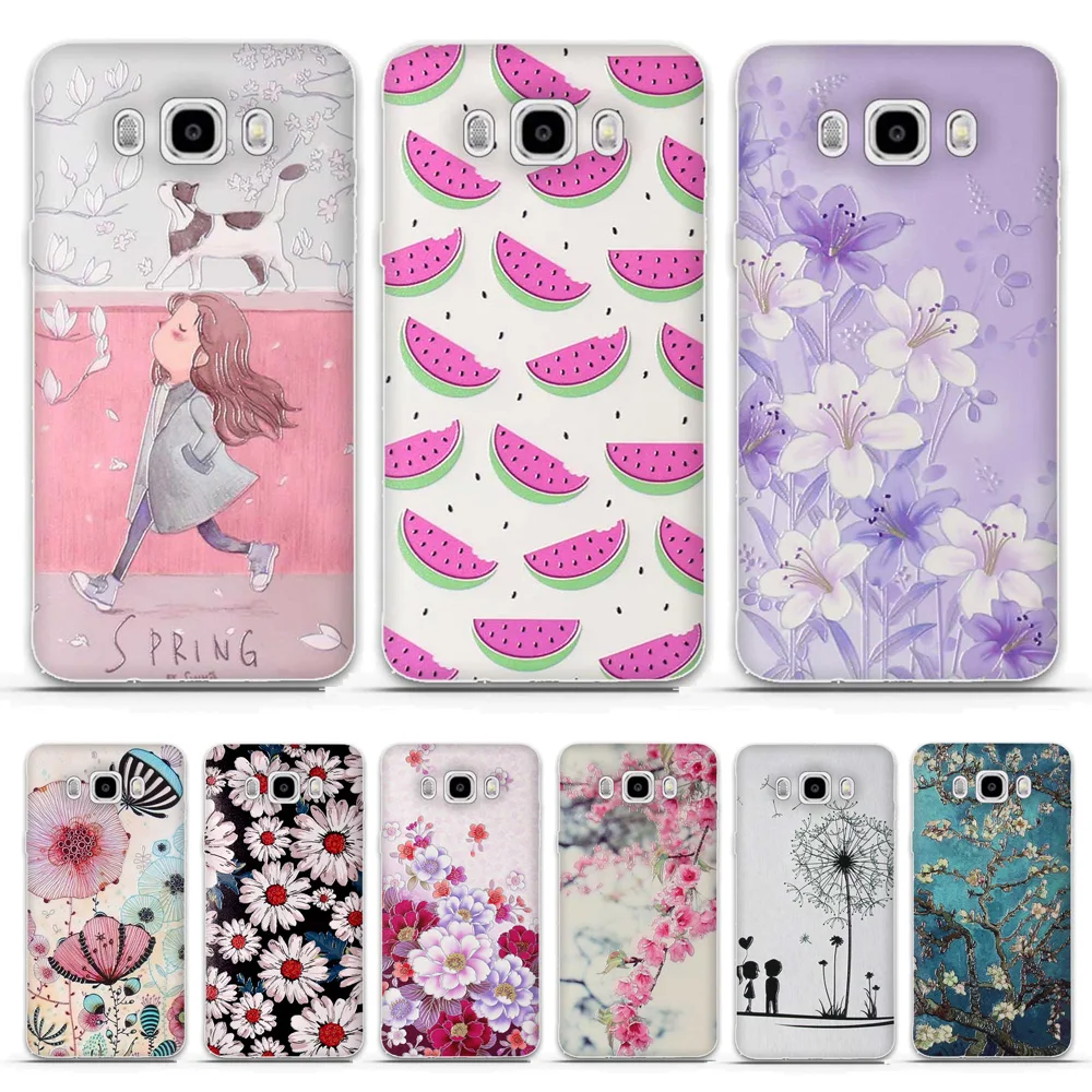 Для Coque samsung Galaxy J1 J3 J5 2015 силиконовый чехол ТПУ задняя крышка 3D милый Роскошный для