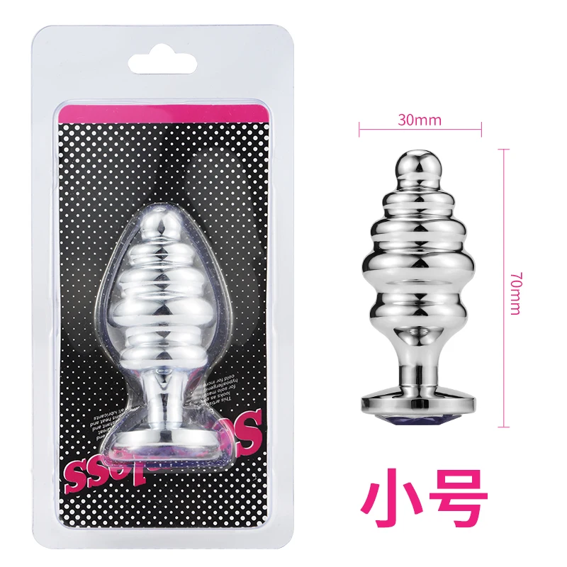 Metal Anal Toys Butt Plug Stainless Steel Sex for Women Adult Products Men Small Size | Красота и здоровье