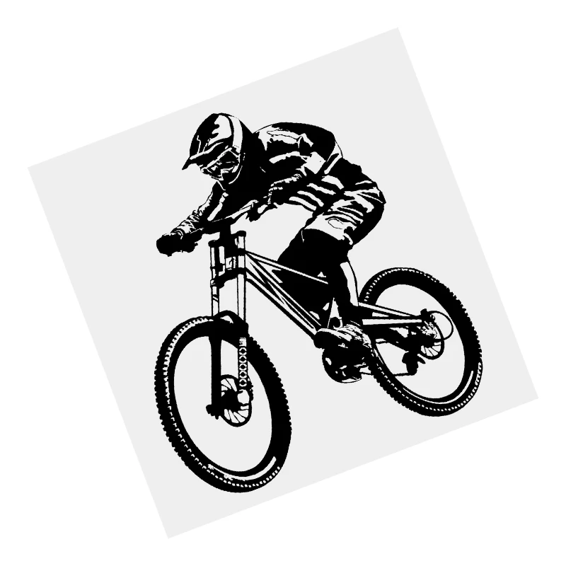 

Y365 # MTB велосипед открытый спорт черный прозрачный автомобильный стикер виниловая наклейка водостойкие декоры для мотоцикла бампер ноутбук
