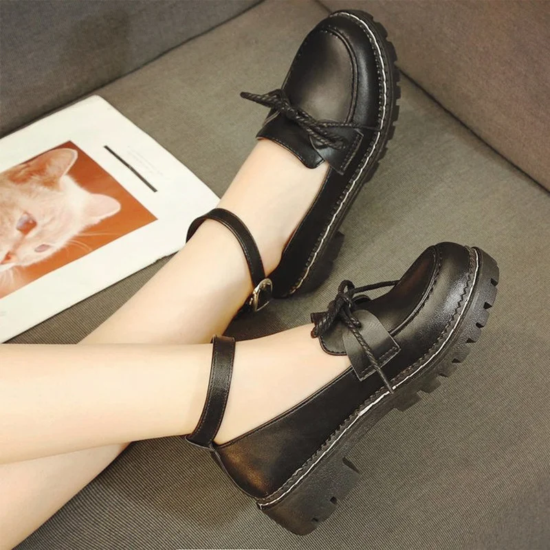 XJRHXJR японская женская обувь в стиле &quotЛолита&quot для колледжа девочек