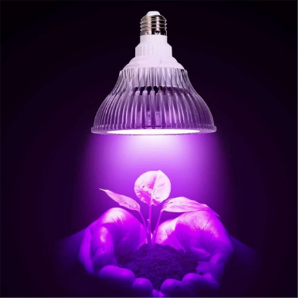 Светодиодсветильник лампа для выращивания растений E27 15 Вт|Лампочки фитоламп| |