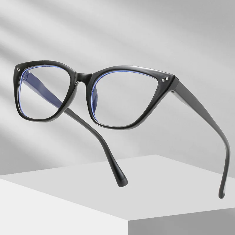 

Unisex Anti Blue Rays Computer Glasses Women Vintage Cat Eye Frame Gaming Glasses Men Anti Eye Eyestrain Light Blocking Eyewear